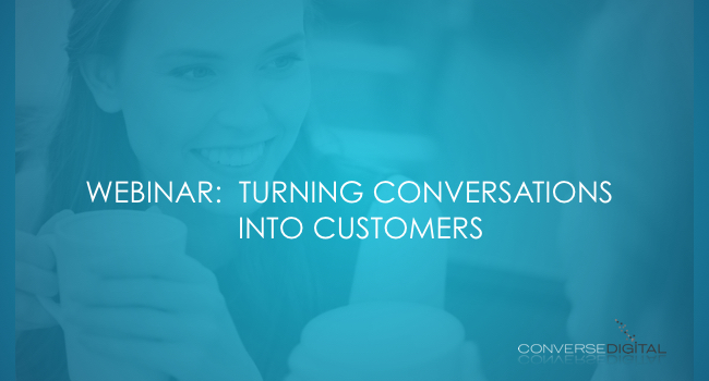 webinar: turning conversations into customers social selling and sales prospecting training