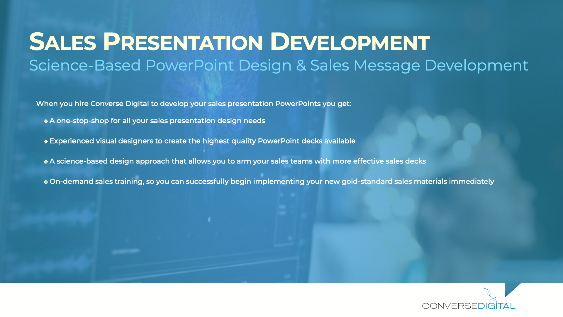 sales presentation design superlative example LARGE