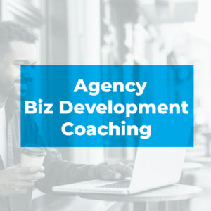 advertising, public relations and digital agency business development coaching